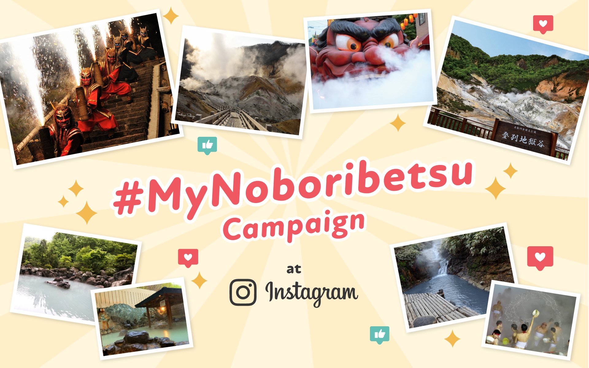 #MyNoboribetsu campaign at Instagram